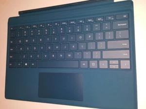 Rare Teal Color - Microsoft Surface Pro Type Cover Keyboard for Pro 7,6,5,4,3 - Picture 1 of 1
