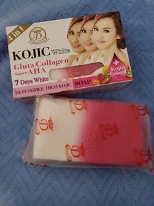Kogic Glut Colagen Super AHA Soap 7/ Days Result ORIGINAL 1pcs - Picture 1 of 6