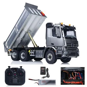 1/14 RTR RC Hydraulische Dumper 3axles Kipper NO Lock Differentialachse Batterie - Bild 1 von 12