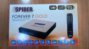 Spider Digital Satellite Receiver TV Forever 7 Gold 5G Full HD Free Online Movie - Picture 1 of 7