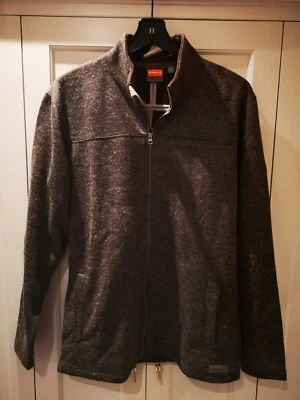 Merrell Men's Roma Performance Adventure Jkt Polartec Full Zip Dark Brown Size L - Image 1 of 4