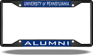 Marco de matrícula negro Pennsylvania ALUMNI - Imagen 1 de 1