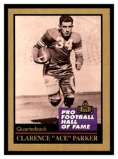 1991 ENOR Pro Football HOF #114 ACE PARKER Brooklyn Dodgers ~B3K