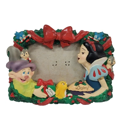 Marco de fotos BLANCANIEVES Y DOPEY colección Navidad DISNEY Foto 1 de 3