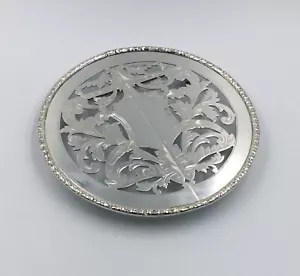 French Antique Silverplated Wheeled/Expandable Trivet – Tableware - Picture 1 of 9
