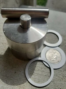 Schmuckherstellung 💍 Münze Ring Herstellung Werkzeuge USA Center Punch 1/2" Loch 4 verschiedene - Bild 1 von 12