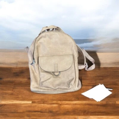 Mochila pequeña color crema Foto 1 de 4
