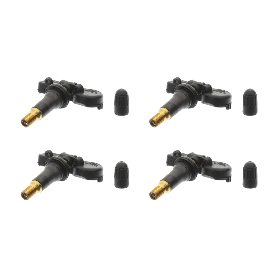 OEM 2008-2021 Subaru TPMS Tire Pressure Sensor Valve Stem Set of 4 28103AJ00A - Image 1 of 4