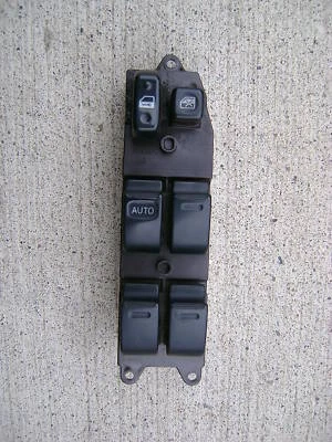 01 - 04 TOYOTA TACOMA 4D CABINE DUPLA FRENTE MOTORISTA LADO MESTRE INTERRUPTOR DE JANELA DE ENERGIA - Imagem 1 de 2