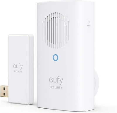 eufy Security Video Doorbell Add-on Chime, Requires 2K (Battery White  - Image 1 of 3