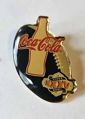 The Coca-Cola Company 2001 Super Bowl XXXV Lapel Pin by Sanchez Enterprises  - Image 1 of 4