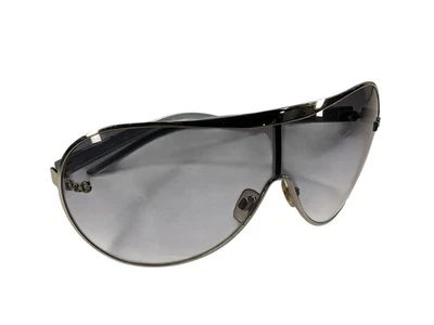 Винтажные солнцезащитные очки Dolce and Gabbana DG 6007 в серебристой оправе с чехлом - Изображение 1 из 4