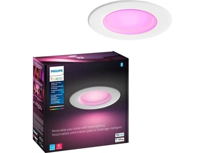 Philips - Hue White and Color Ambiance Bluetooth 5/6" High Lumen Recessed - Image 1 of 4