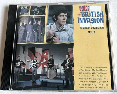 BRITISH INVASION:HISTORY OF BRITISH ROCK V.2-CD-(VARIOUS,The Kinks,Manfred Mann, - Image 1 of 2