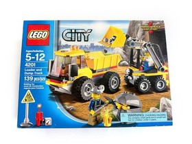 Lego 4201 - Town City Mining Loader and Dump Truck - New Sealed