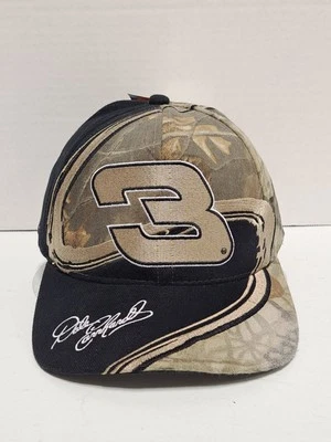 De colección Años 90 Dale Earnhardt #3 Chase Authentics Árbol Real Camuflaje Snapback Sombrero Nuevo con Etiquetas Foto 1 de 4