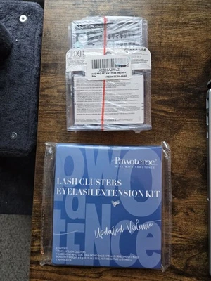 Kit de Extensión de Pestañas Pawotence, Racimos de Pestañas, NUEVO, con Ardell 4pk de Puntas - Imagen 1 de 2