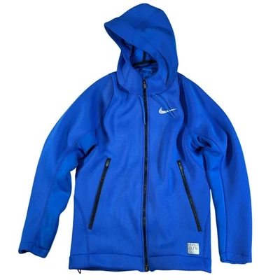 Nike Hyper Elite Full Zip Hoodie Jacket Royal Blue Men's Medium Athletic - Image 1 of 4