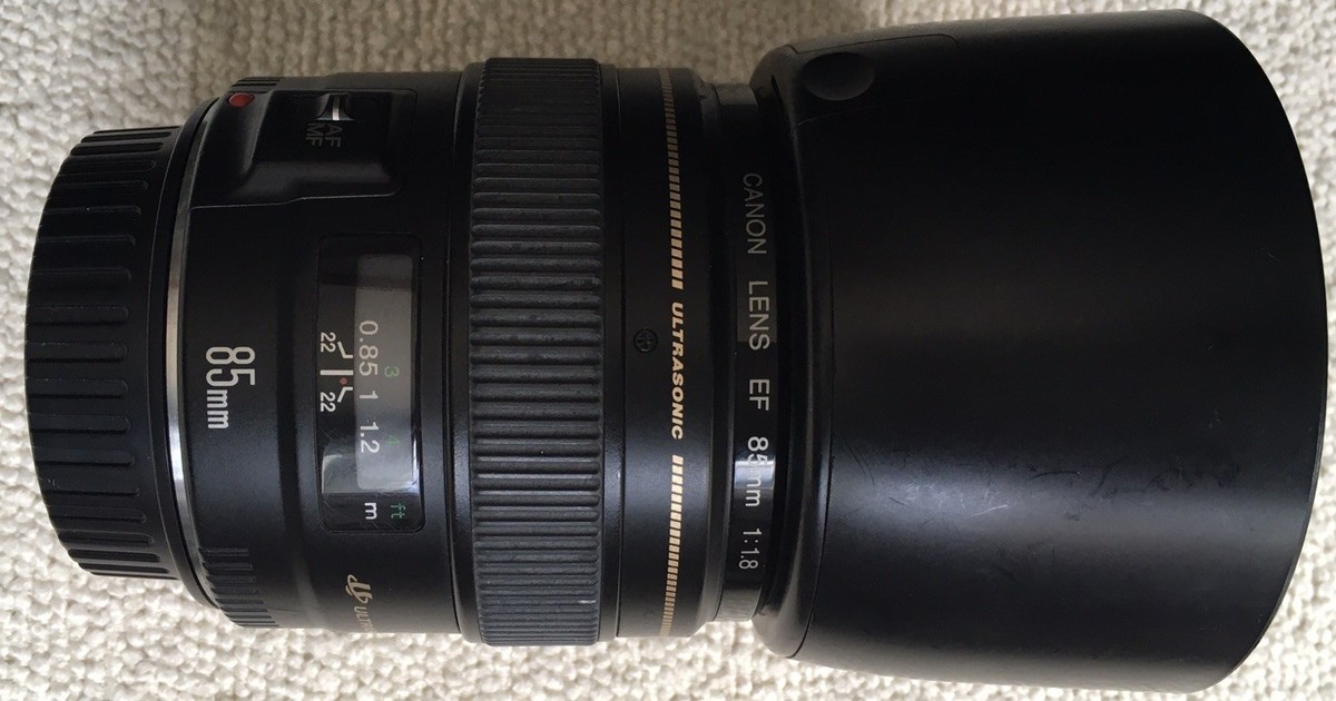 Canon 85mm f/1.8 Camera Lenses for sale - eBay