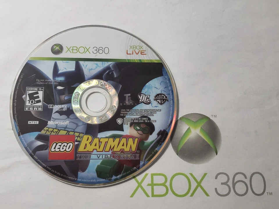 --SOMENTE DISCO-- LEGO Batman: The Video Game (Xbox 360) - Imagem 1 de 1