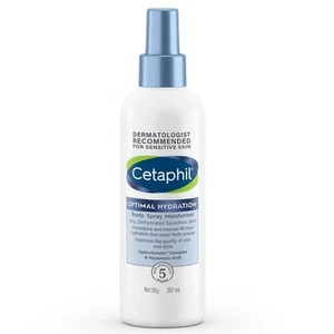Cetaphil Optimal Hydration Body Spray Moisturizer 207ml Lightweight moisturizer - Picture 1 of 8