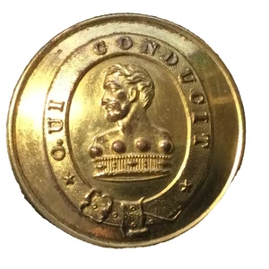 Baron Borthwick Family Crest Livery Button . 26mm (AO 099) - Picture 1 of 5