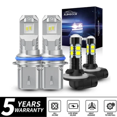 Faros antiniebla LED para Mercury Topaz 1990-1994 bombillas súper brillantes 7200000LM Foto 1 de 4