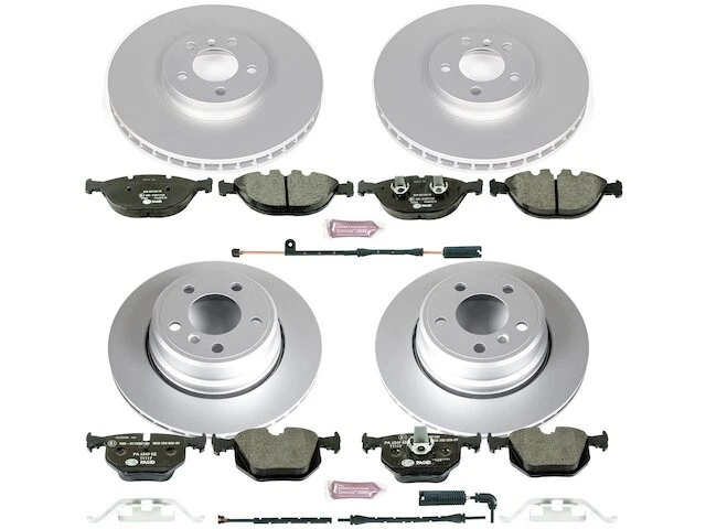 Kit de pastillas de freno y rotor delanteras y traseras 73DDBG25 para BMW X5 2002 2003 2005 2006 Foto 1 de 1