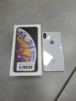 Apple iPhone XS Max - 64GB - Argento (Sbloccato) - Immagine 1 di 4
