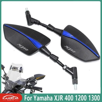 For Yamaha XJR 1200 1300 Accessories Left Right Side Rear View Rearview Mirrors - Image 1 of 4