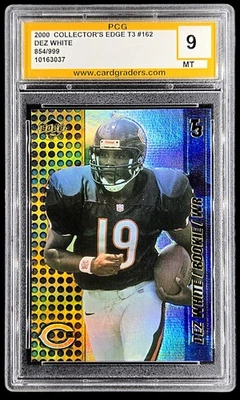 #Dez White 2000 Collector's Edge T3 #162 /999 RC PCG 9 - Image 1 of 2