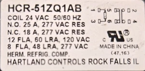 Lot Of 3 - Hartland Controls HCR 5-Series - HCR-51ZQ1AC - Free SHIPPING ! - Picture 1 of 8