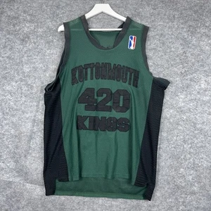 Camiseta deportiva de baloncesto verde Kottonmouth Kings años 90 XL RARA KMK Hip Hop Punk Rap ICP - Imagen 1 de 20