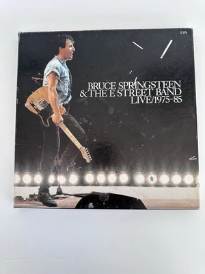 BRUCE SPRINGSTEEN & THE E STREET BAND LIVE 1975-85 5LP BOX SET BOOKLET EX/EX - Image 1 of 4