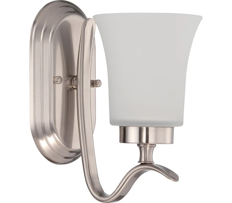 Craftmade 38301-SN Northlake Wall Sconce, 1-Light 100 Watts, Satin Nickel - Image 1 of 1