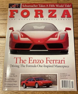 Revista Forza Ferrari #041 El quinto título mundial de Enzo Ferrari y Schumacher Foto 1 de 2