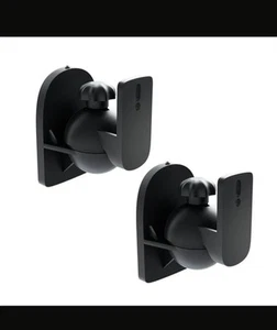 2X Universal Lautsprecherhalterung Schwenkbar Neigbar bis 3,5Kg - Nie Benutzt - Bild 1 von 2