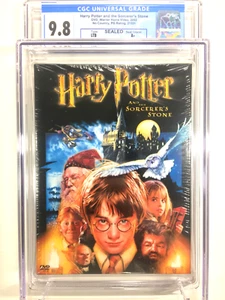 CGC 9.8 Harry Potter & der Stein der Weisen DVD Film Neu Factory Seal A+ Grade - Bild 1 von 4
