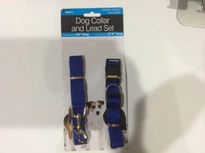 Dog leash and collar set - Picture 1 of 2