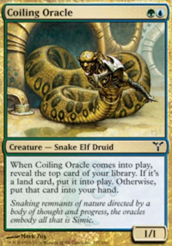 Coiling Oracle ~ Near Mint Dissension MTG Magic UltimateMTG Multi-Color Card - Image 1 of 1