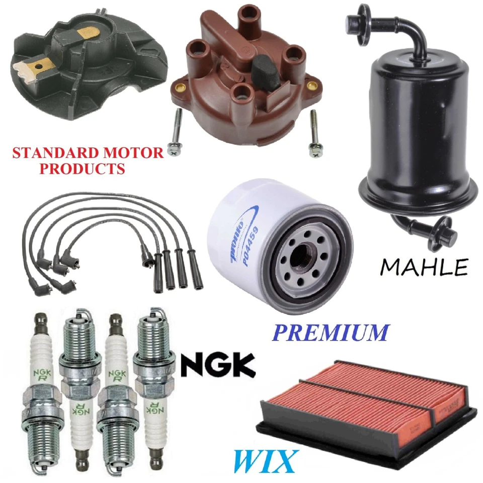 Kit de afinación filtros tapones de cable para Ford Aspire L4 1,3 L; hasta 14/03/1995 1994-1995 Foto 1 de 1