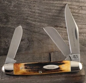 1971 Case XX Stainless USA Genuine FAT Stag 4" Large Stockman 5347HP SSP - Picture 1 of 5
