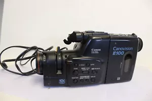 Canon Canovision E100 8mm Camcorder Body & battery adapter - Picture 1 of 5