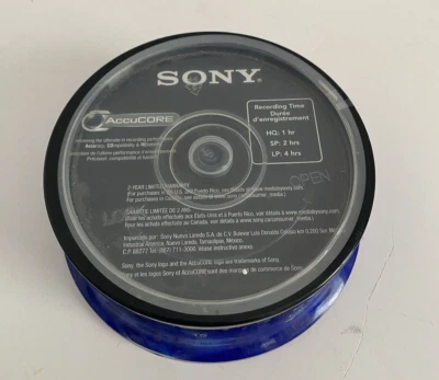 SONY RECORDABLE ACCUCORE DVD+R 15  PACK NEW SEALED - Image 1 of 4