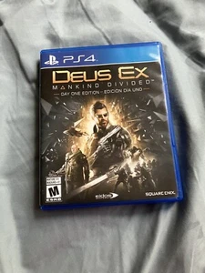 Deus Ex: Mankind Divided -- Day One Edition (Sony PlayStation 4, 2016) - Picture 1 of 3