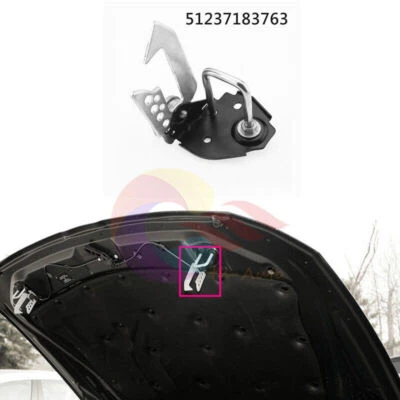 1x Pestillo de bloqueo de capó lateral izquierdo para BMW F10 F07 F12 F13 F06 F01 F02 M5 M6 5" 6" 7"  Foto 1 de 4