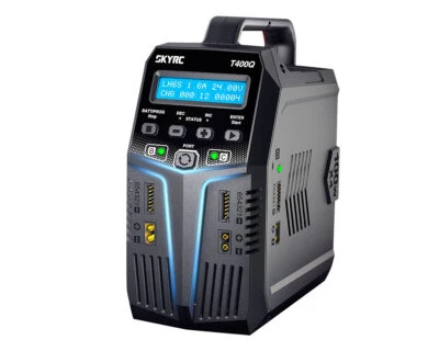 SkyRC T400Q AC/DC Quad Ladegerät LiPo 1-6s 12A SK100189-01  - Bild 1 von 2