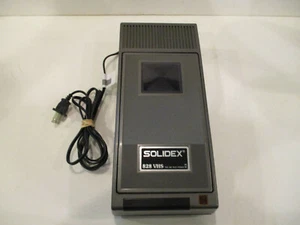 Solidex VHS Video Cassette Tape Rewinder 828 Plug In TESTED Single Rewind - Picture 1 of 4
