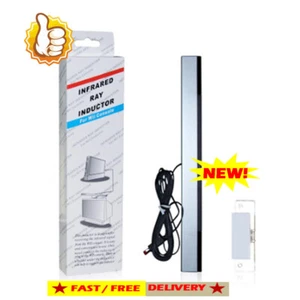 MOTION SENSOR BAR For Wii Wii U Wired-IR- Infrared Inductor- Remote C2K7 - Picture 1 of 12