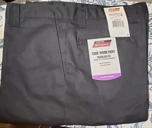Dickies Regular Fit Straight Leg Black Core Work Pants Men Size 34 x 34 - Picture 1 of 2